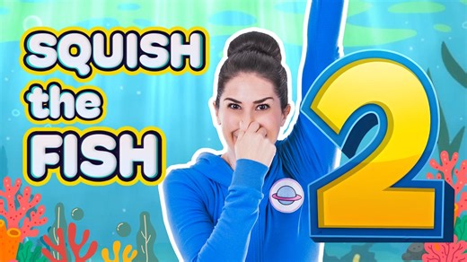 Squish the Fish 2 | Yoga Adventure - APP EXCLUSIVES - Cosmic Kids App