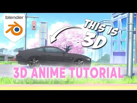 3D Anime Environment | Blender Tutorial and Breakdown
