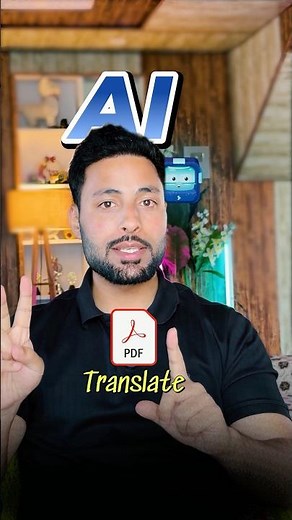 This AI Translates Full PDFs Instantly😮
