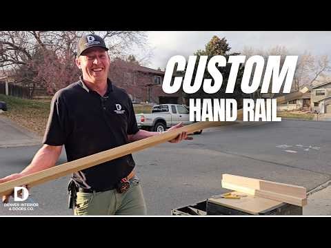 How to Build & Install a Custom Wood Handrail