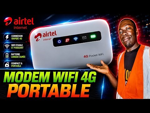Comment Configurer Un Modem Wifi 4G Portable #modemwifi #airtel #modem4g #modemairtel #setupmodem