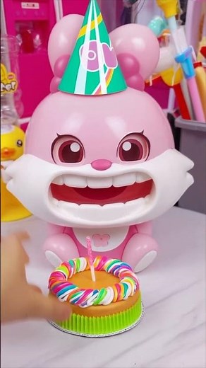 Satisfied unboxing, Eat birthday cake🎂 , ASMR video