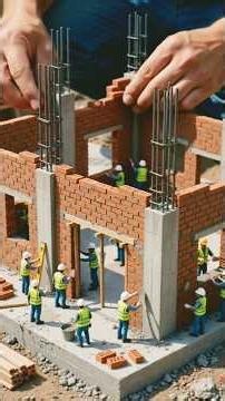 Building a Modern Fire Station from Scratch | Miniature Construction