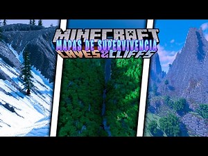 TOP 3 MAPAS DE SUPERVIVENCIA PARA Minecraft Bedrock