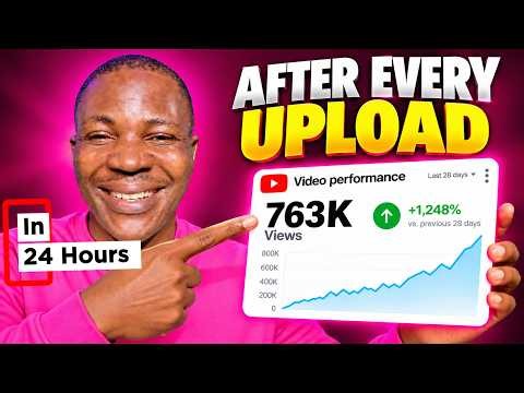 7 Important Things You Should Do Immediately After Every YouTube Upload (Get More Views 🚀)