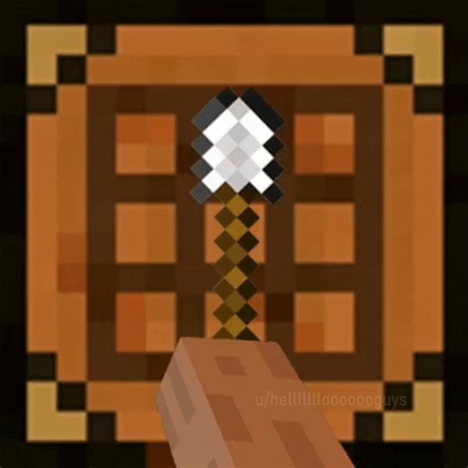 Phoenix SC on Instagram: "The new spear in the next update, basically. #minecraft #mountsofmayhem"