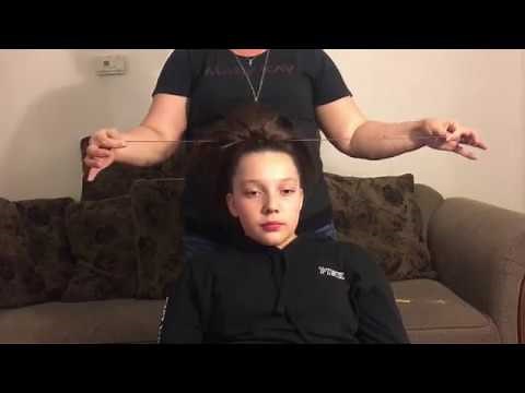 Winner 10 Inch cheer HairPiece tutorial