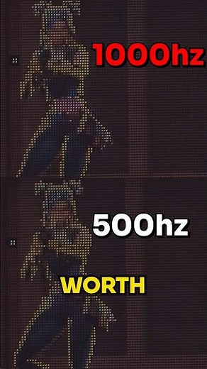 1000hz monitors...