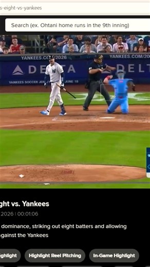 YANKEES SHUTDOWN BY THIS ARM #mlb #pitching #baseball