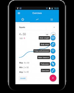 Exercise Journal. Workout Prog