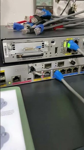 Connecting & Configuring Cisco Routers. #ccna #cybersecurity #networking #programming #techshorts