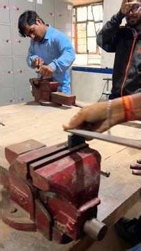 ITI Workshop me trainee ki filing 😱 | Practical training #shorts