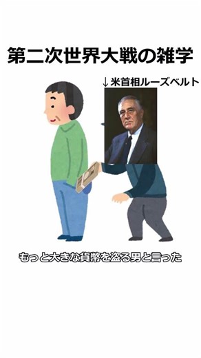 第二次世界大戦の雑学 #雑学 #shorts