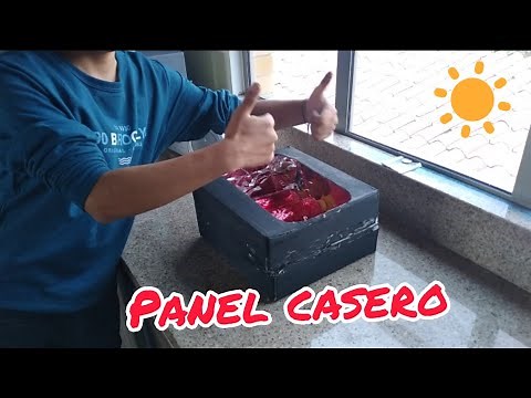 COMO HACER UN PANEL SOLAR TÉRMICO CASERO...