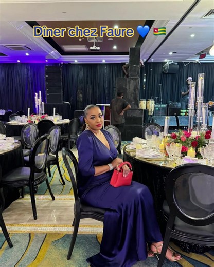 Dîner chez Faure Gnassingbé : image et ambiance à l'intérieur