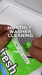 335K views · 4.8K reactions | Monthly washing machine cleaning time! In this video I used Affresh tablets and Microban - both linked in the comments. | NowitsClean | Facebook