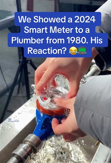 A 2025 Smart Meter: 1980 Plumber's Hilarious Reaction