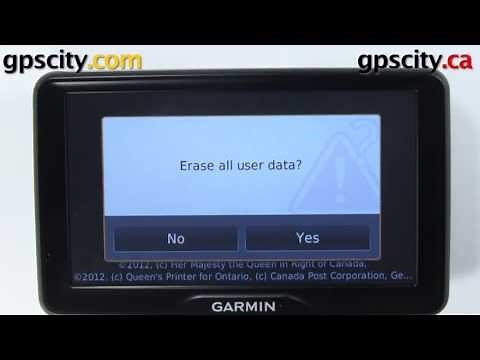 Garmin nuvi 2797LMT: How to Reset with GPS City