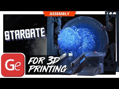 Stargate 3D Printing Model | Assembly by Gambody