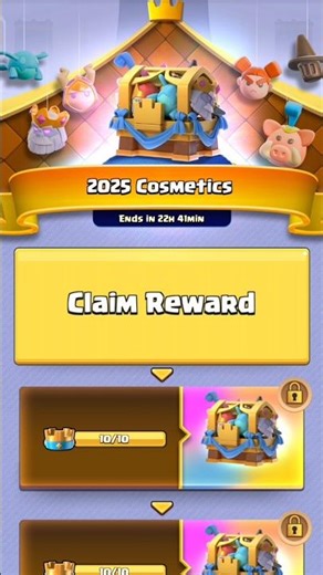 2025 Cometics Create Opening 😱 #clashroyale #gaming #shorts
