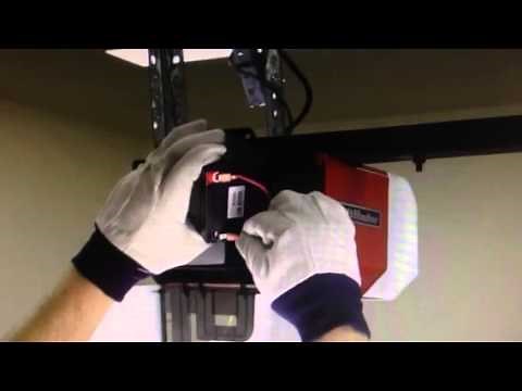 Liftmaster garage door battery replacement
