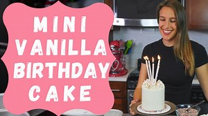 69K views · 1K reactions | This mini vanilla cake recipe is made in one bowl & is incredibly moist! One batch makes three, 4 inch cake layers that are perfect for a small celebration. The recipe can be found here: https://chelsweets.com/2020/04/16/mini-vanilla-cake-recipe/ | Chelsweets | Facebook
