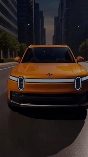 Rivian R2 | 360° Orbit Zoom Cinematic HDR | Ultra-Realistic Electric SUV in Modern City