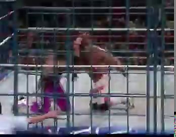 Non Televised Cage Match Bret Hart vs Shawn Michaels WWF TV TapingsDecember 1, 1993