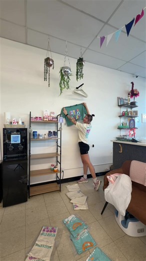 New Merch Drop Setup for Grandma’s Playroom Small Business
