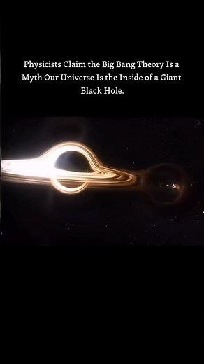 What If Our Universe Is Inside a Giant Black Hole? 🌌🕳️ | Big Bang Theory Explained #space #universe