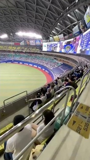バンテリンドームパノラマB席からの風景@2022/06/21