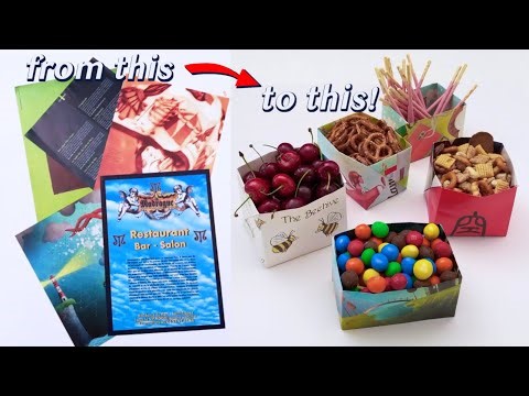 DIY Paper Box Folding Technique - No Glue No staple No Tape