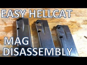 How to Disassemble Springfield Hellcat Magazines