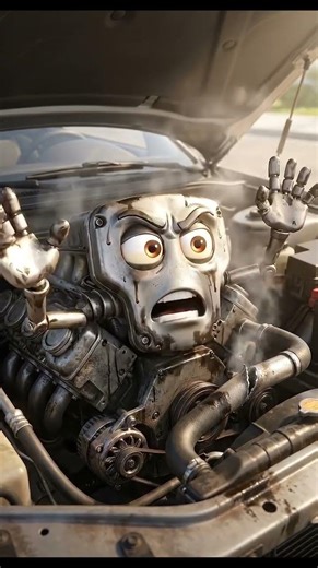 👉 Car Engine Problems – Danger of shortage of Engine Oil and Coolant! ⚠️🚗