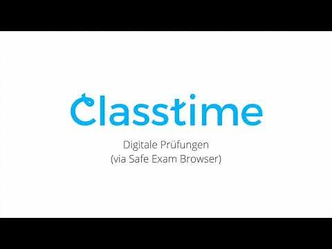 Digitale Prüfungen (via Safe Exam Browser)