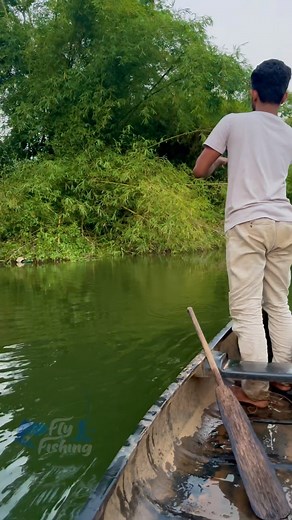 Skip casting #strike booom👌👌👌👌 | Fly fishing