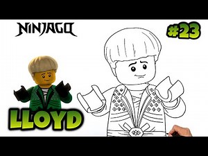 How To Draw LLOYD | Ninjago | 100 DRAWING SERIES #drawing #ninjagolloyd #ninjago #lloydgarmadon