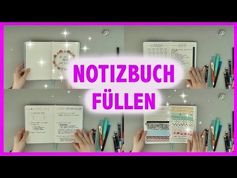 USING A NOTEBOOK - how I fill a notebook