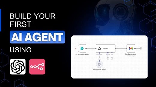 How to Build an AI Agent Using n8n and OpenAI | No-Code AI Automation Tutorial