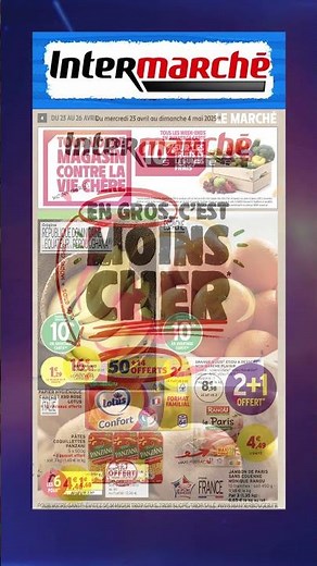 Nouveau Catalogue Intermarché De La Semaine du 23/04/25 Au 04/05/25 Catalogue Intermarché France