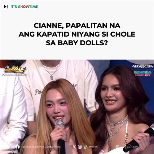 Cianne Dominguez Singing on It's Showtime — Baby Dolls Prod (Funny Clip)