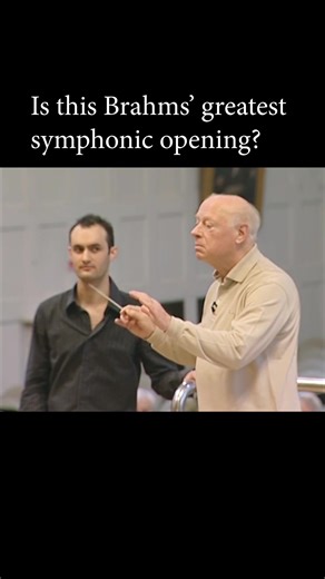Masterclass with Bernard Haitink: Conducting Brahms' Symphony No. 3