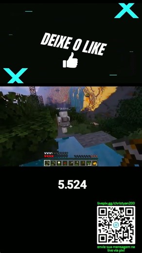 COMO SER BURRO E MORRER FÁCIL NO MINECRAFT #minecraftshorts #minecraft #minecraftpe