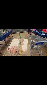 This was an unusual day at the Goodwill Outlet Bins • thrift with me #goodwilloutlet #goodwillfinds #thriftwithme | Julie's Designs & Signs