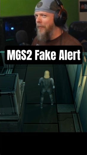 MGS2 Fake Alert #metalgearsolid2 #mgs2 #metalgear #gameplay #gaming #jumpscare #memes