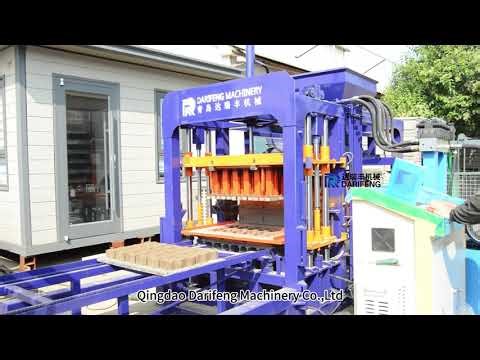 QT4-15 automatic concrete block making machine