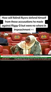 323 reactions · 39 comments | Mombasa Women Rep Zam Zam says Ndindi Nyoro told her these accusations against Riggy G but were no where in impeachment... Waiting for his defense  | Shujaa Humphrey | Facebook
