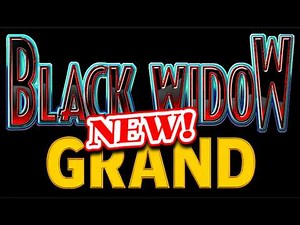 I LOVE THIS NEW SLOT! Black Widow GRAND Slot Machine! NEW Slots At Diamond Jo Casino!