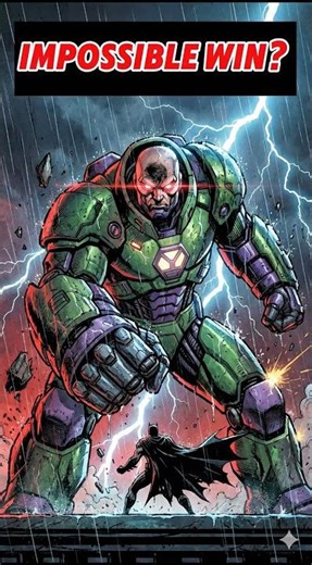 Lex Luthor’s Big Mistake Fighting Batman! 🦇💥 #Shorts