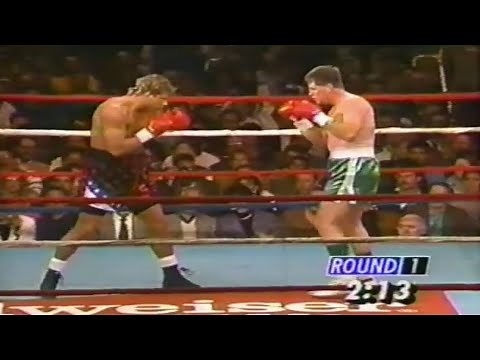WOW!! WHAT A KNOCKOUT - Tommy Morrison vs Bobby Quarry, Full HD Highlights